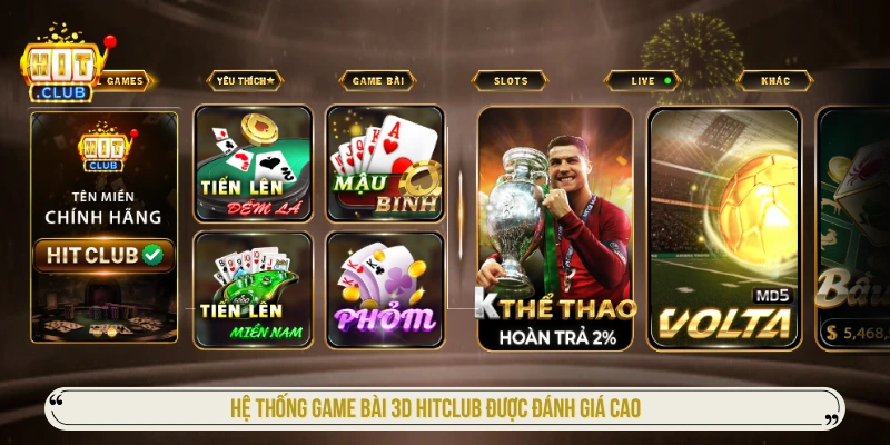 Hitclub Race - Tải Hit Club iOS/APK, Trang Chủ Chính Thức Hệ thống game bài 3D HITCLUB được đánh giá cao